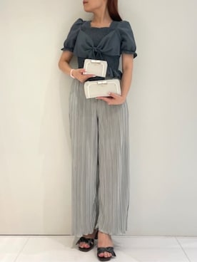 「アイテム（財布）」を使った、サマンサタバサプチチョイスさん（レディース・160cm）の夏コーディネート