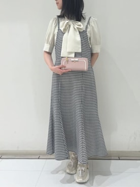 「アイテム（財布）」を使った、サマンサタバサプチチョイスさん（レディース・160cm）の夏コーディネート