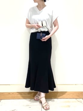「アイテム（パスケース）」を使った、サマンサタバサプチチョイスさん（レディース・160cm）の夏コーディネート