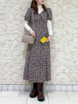 「アイテム（パスケース）」を使った、サマンサタバサプチチョイスさん（レディース・160cm）の秋コーディネート