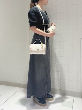 「アイテム（財布）」を使った、サマンサタバサプチチョイスさん（レディース・160cm）の夏コーディネート