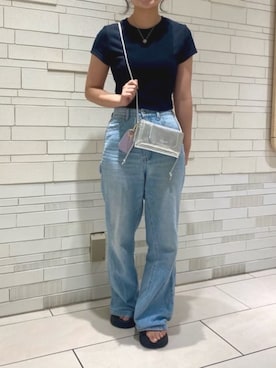 「アイテム（キーケース/キーアクセサリー）」を使った、サマンサタバサプチチョイスさん（レディース・160cm）の夏コーディネート