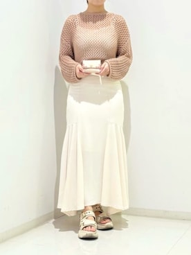 「アイテム（財布）」を使った、サマンサタバサプチチョイスさん（レディース・160cm）の夏コーディネート