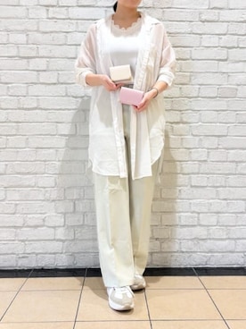 「アイテム（財布）」を使った、サマンサタバサプチチョイスさん（レディース・160cm）の夏コーディネート