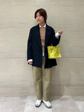 Bshopスタッフさん（レディース・167cm）の春コーディネート