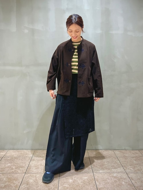 eunoia | ジャガード ラップスカート WOMEN（スカート）｜Bshop