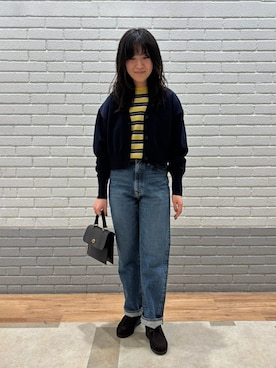 Bshopスタッフさん（レディース・161cm）の春コーディネート