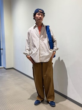 Bshopスタッフさん（メンズ・179cm）の秋コーディネート