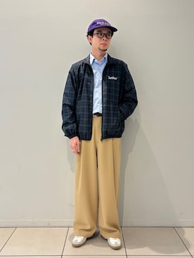 Bshopスタッフさん（メンズ・170cm）の春コーディネート