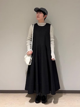 Bshopスタッフさん（レディース・157cm）の春コーディネート