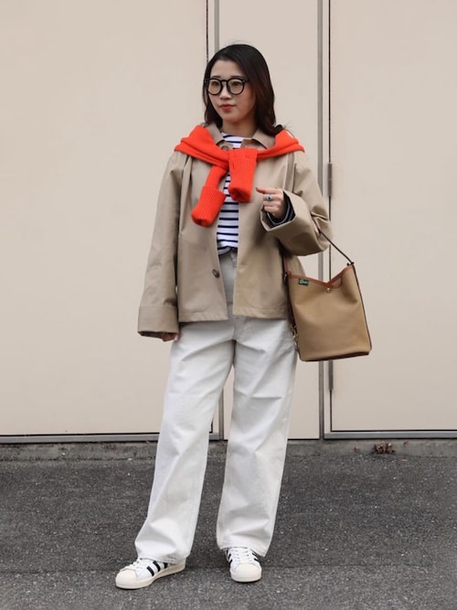 Gymphlex | コットンギャバジン ショートコート WOMEN（その他アウター