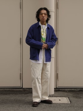 Bshopスタッフさん(メンズ・171cm)の春コーディネート