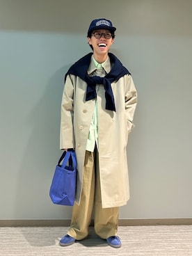Bshopスタッフさん（メンズ・167cm）の秋コーディネート