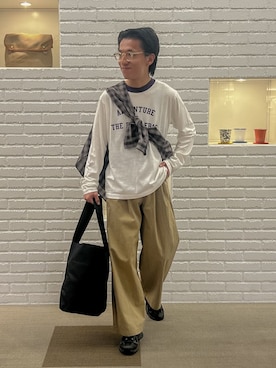 Bshopスタッフさん（レディース・164cm）の秋コーディネート