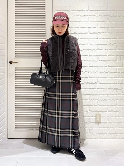 Gymphlex | ライトボア ショートベスト WOMEN（その他アウター