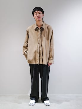 Bshopスタッフさん（メンズ・168cm）の冬コーディネート