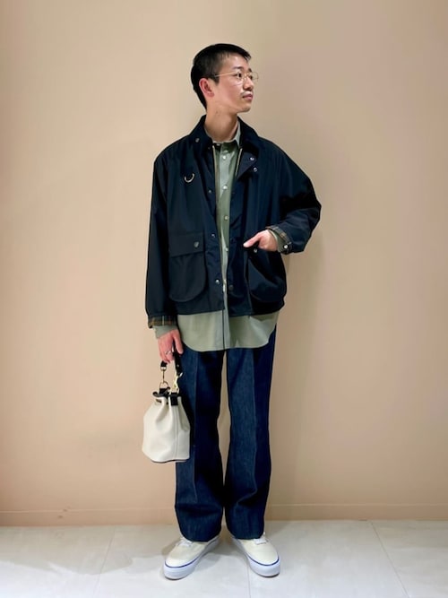最終値下げ【新品未使用】バブアー　ビショップ別注　BLYTH ショートジャケット Barbour（バブアー） カバーオール |「別注」BLYTH ショートジャケット