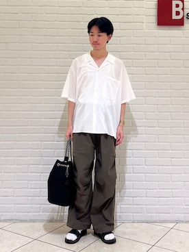 Bshopスタッフさん（メンズ・175cm）の秋コーディネート