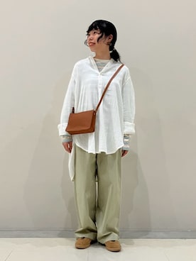 Bshopスタッフさん(レディース・147cm)の秋コーディネート