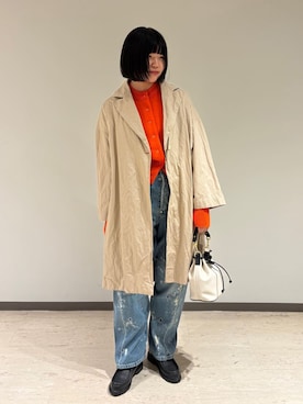 Bshopスタッフさん(レディース・164cm)の春コーディネート