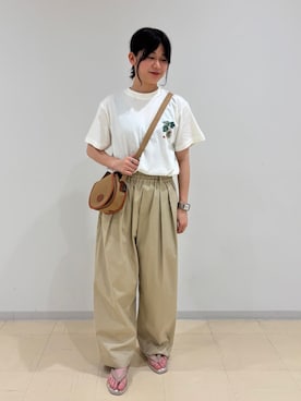 「BRADY」｜Bshopスタッフさん（レディース・158cm）の秋コーディネート