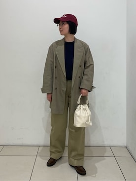 Bshopスタッフさん（レディース・160cm）の春コーディネート