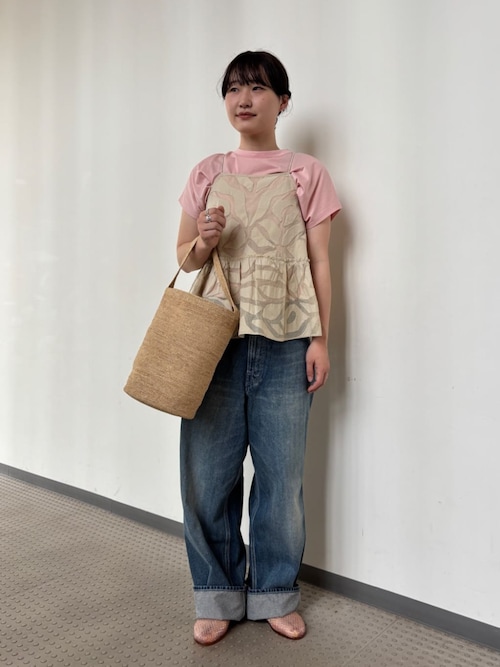 tシャツ handvaerk | 60/2 キャップスリーブTシャツ SOLID WOMEN レディース handvaerk | 60/2 キャップスリーブTシャツ SOLID WOMEN（T