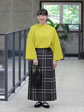 Bshopスタッフさん（レディース・162cm）の秋コーディネート