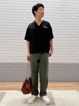 Bshopスタッフさん(メンズ・165cm)の夏コーディネート