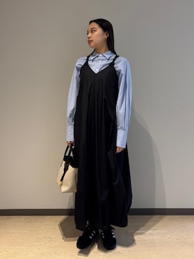 「Bshop（ビショップ）のアイテム」を使った、Bshopスタッフさん（レディース・160cm）の春コーディネート