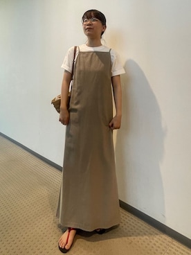 Bshopスタッフさん（レディース・160cm）の夏コーディネート