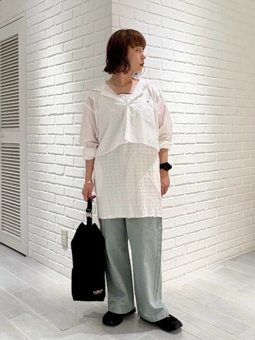 セール】DANTON | コットンカツラギ タックパンツ WOMEN（その他パンツ