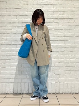 Bshopスタッフさん（レディース・152cm）の春コーディネート