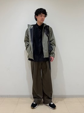 Bshopスタッフさん(メンズ・176cm)の春コーディネート
