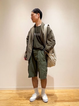 Bshopスタッフさん（メンズ・163cm）の秋コーディネート