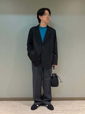 「メンズファッション」｜Bshopスタッフさん（メンズ・167cm）の冬コーディネート