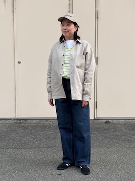 Bshopスタッフさん（レディース・163cm）の春コーディネート