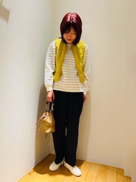 Bshopスタッフさん(レディース・167cm)の春コーディネート