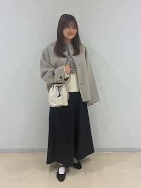 Bshopスタッフさん(レディース・149cm)の春コーディネート