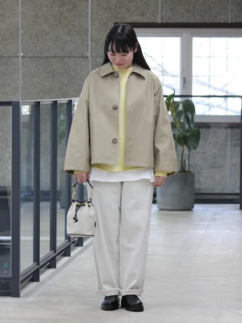 Gymphlex | コットンギャバジン ショートコート WOMEN（その他アウター
