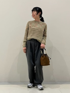 「着回しコーデ」｜Bshopスタッフさん（レディース・147cm）の冬コーディネート