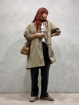 Bshopスタッフさん（レディース・158cm）の春コーディネート