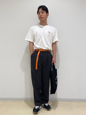 Bshopスタッフさん(メンズ・170cm)の夏コーディネート