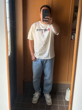 「Levi's（リーバイス）のアイテム（パンツ）」を使った、TEDTEDMANさん（メンズ・168cm）の夏コーディネート