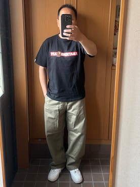 「A BATHING APE（アベイシングエイプ）のアイテム」を使った、TEDTEDMANさん（メンズ・168cm）の春コーディネート