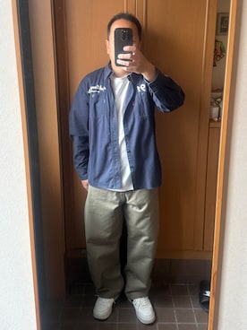 「A BATHING APE（アベイシングエイプ）のアイテム」を使った、TEDTEDMANさん（メンズ・168cm）の春コーディネート