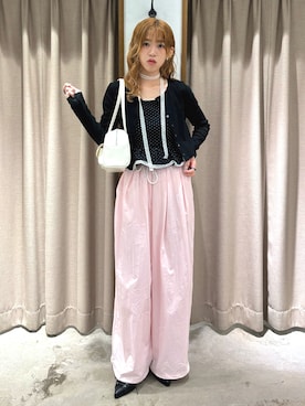 「archives（アルシーヴ）のアイテム（トップス）」を使った、𝚜𝚊𝚔𝚒𝚔𝚊さん（レディース・157cm）の春コーディネート