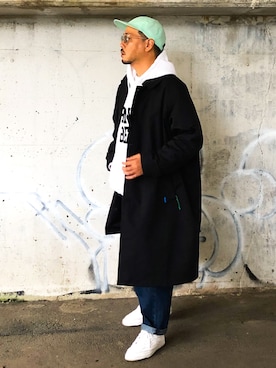 「Steven Alan」｜「アイテム（その他アウター）」を使った、KOTAさん（メンズ・173cm）の秋コーディネート