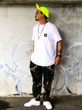 「Steven Alan（スティーブンアラン）のアイテム（シューズ）」を使った、KOTAさん（メンズ・173cm）の夏コーディネート