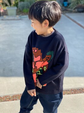 ARATAさん(キッズ・125cm)の冬コーディネート